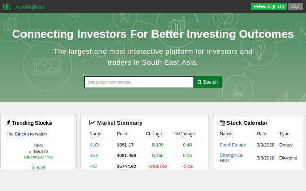 Investing Note